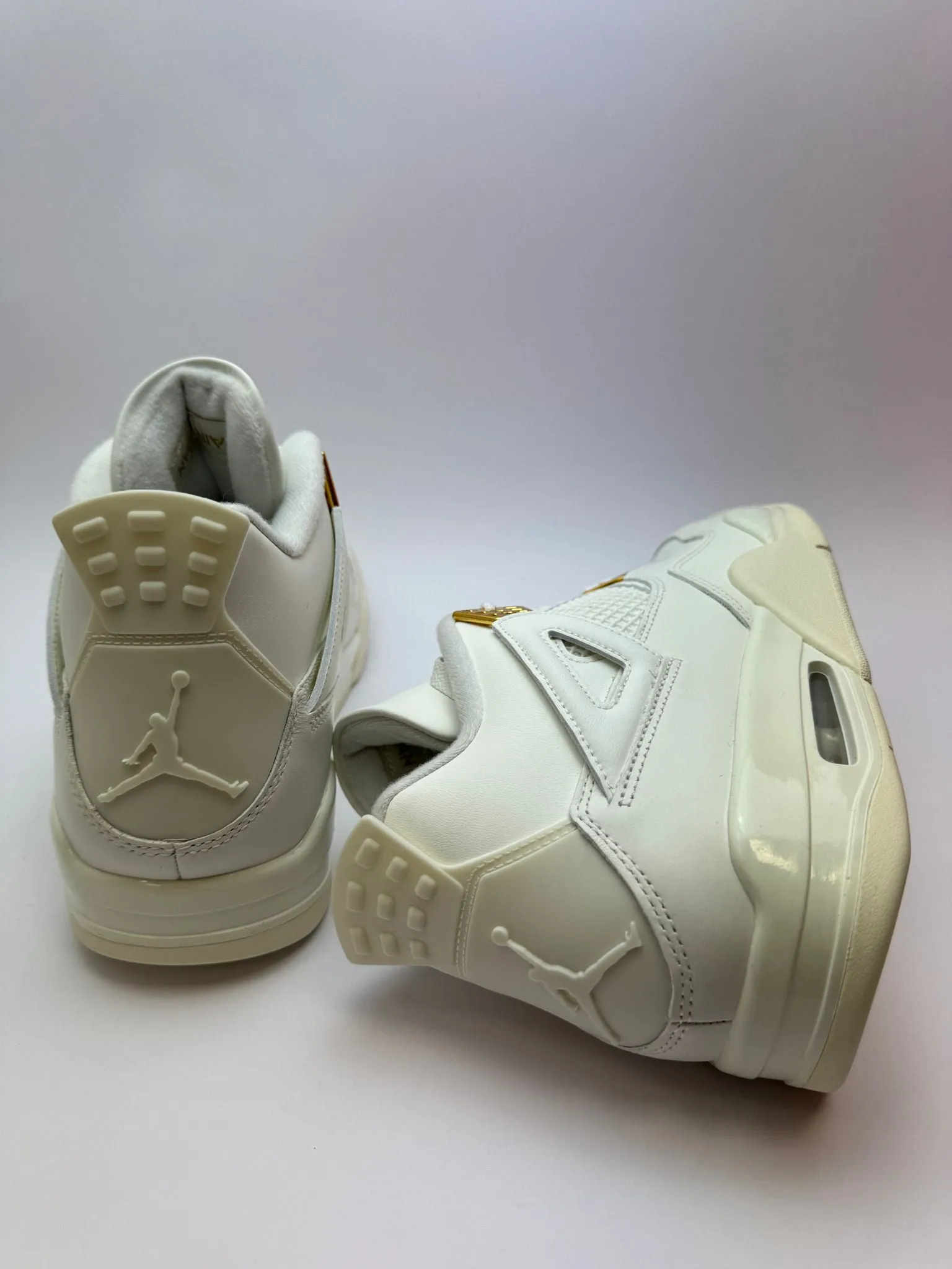 Simple Comfort Jordan 4 Retro "Metallic Gold"