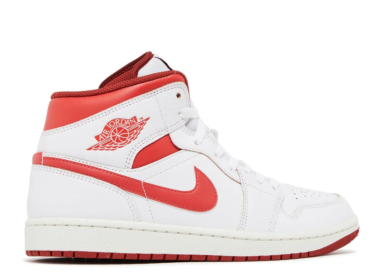 Air Jordan 1 Mid SE Dune Red Feel Fresh Move Naturally