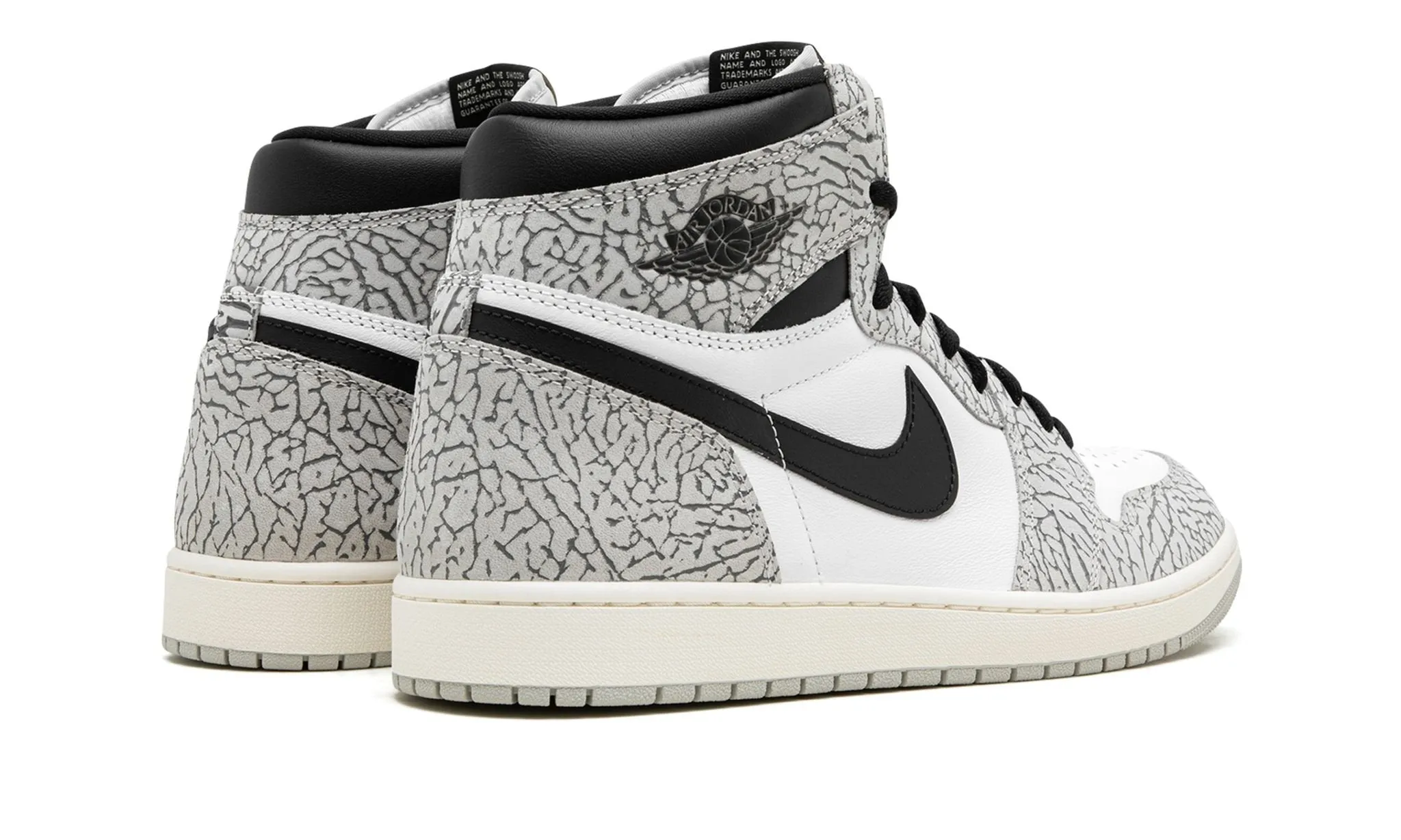 Daily Use Air Jordan 1 Retro High White Cement