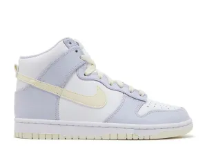 Nike Dunk High Coconut Milk Oxygen Purple SyntheticMaterial Weekend Look