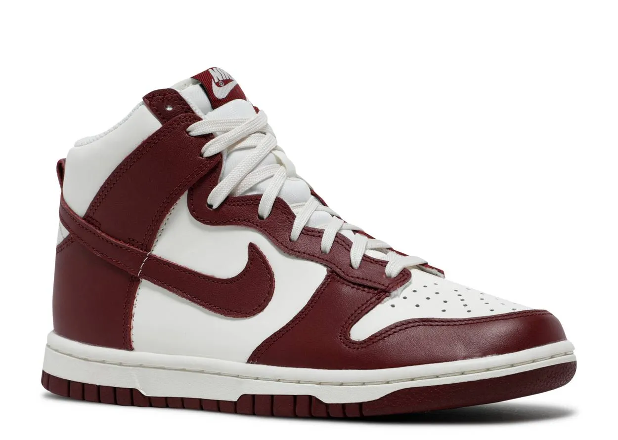 Fashionable Design Nike Dunk High Sail Team Red