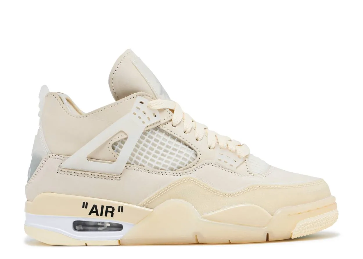 Air Jordan 4 Retro Off-White Sail HeelCushion