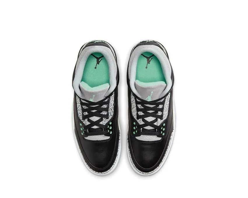 Work Base Soft Interior Air Jordan 3 Retro "Green Glow"