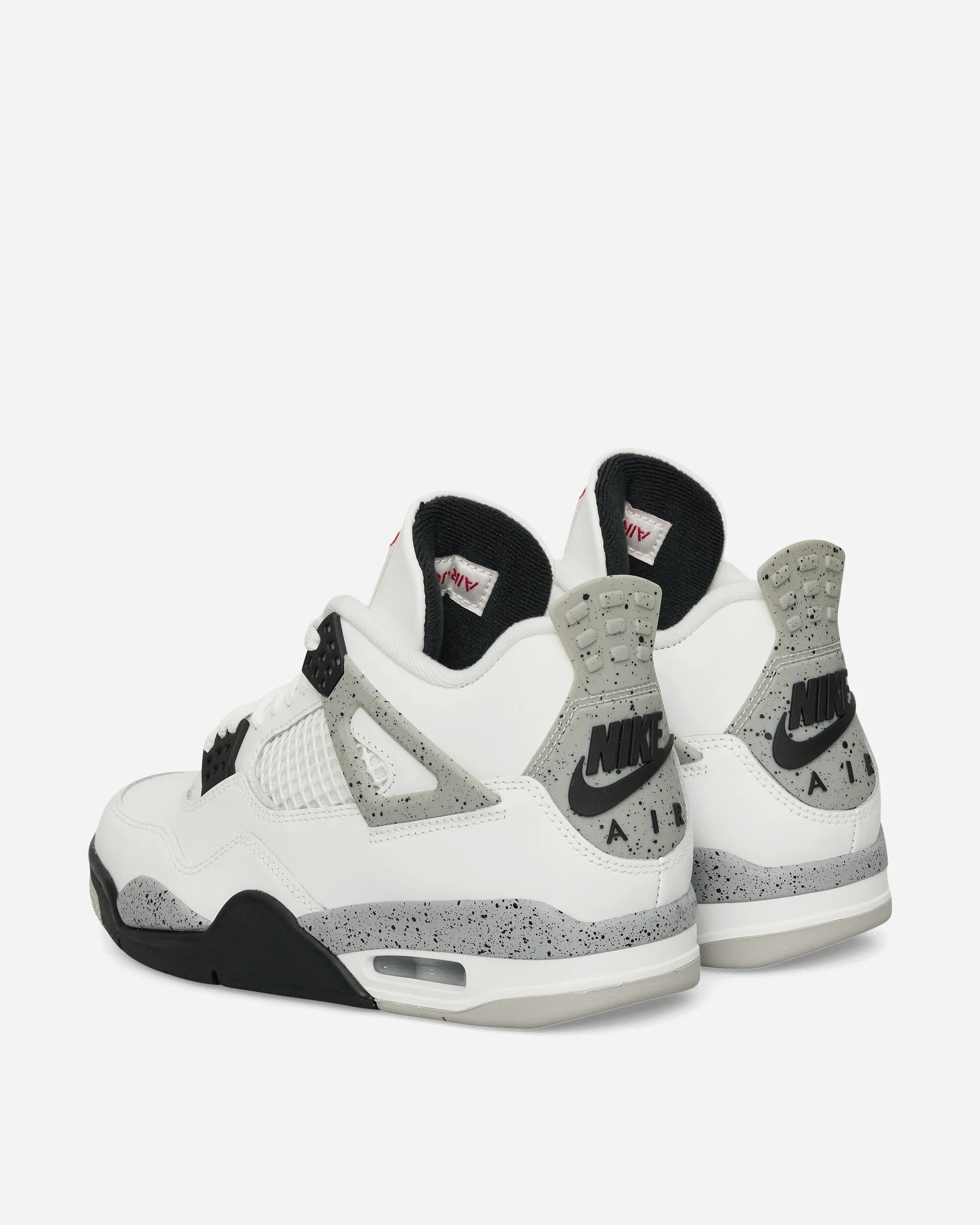 Air Jordan 4 Sneakers White Cement Cross Road Summer Base