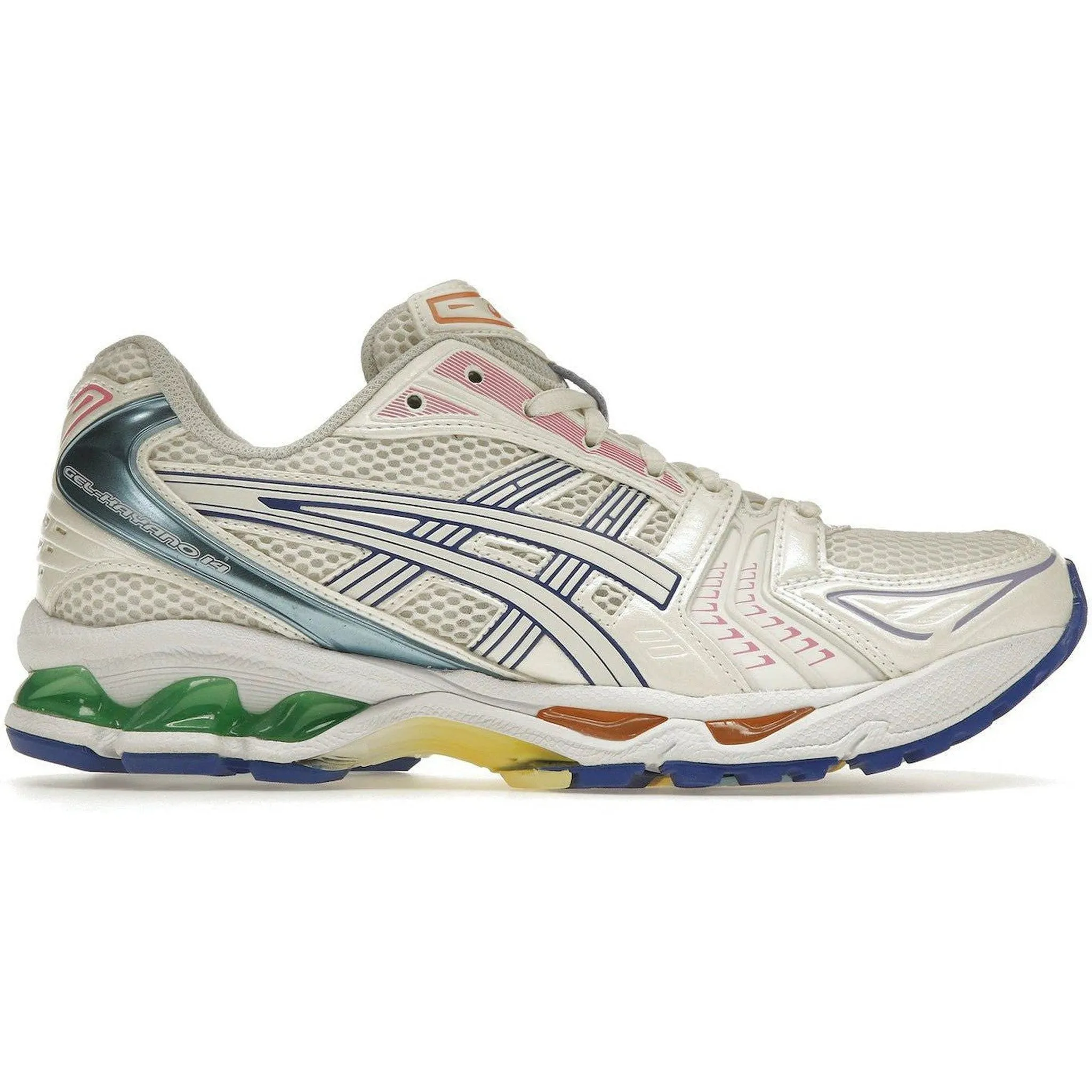 ASICS Gel-Kayano 14 Marshmallow Blue Pink (Women's) Field Walk Spanish Bold