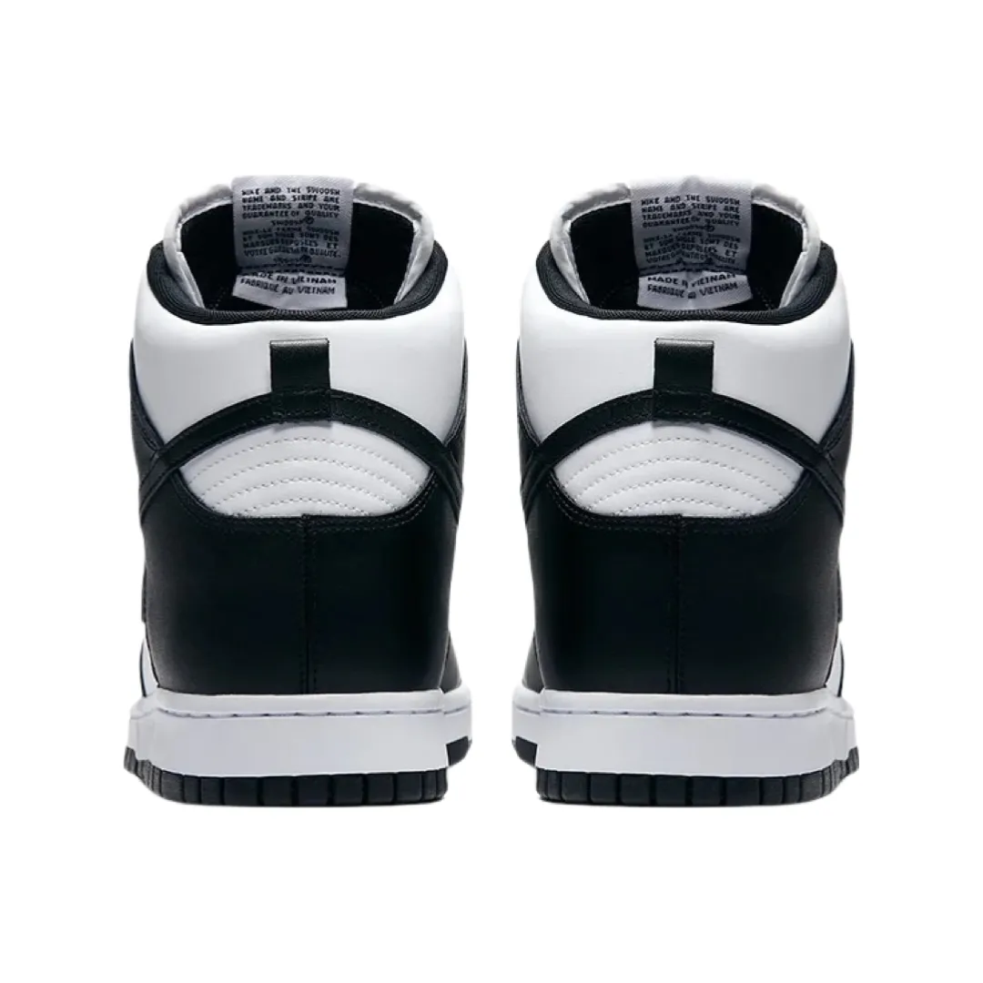 Nike Dunk High "Black White" Stone Gray Slim Line