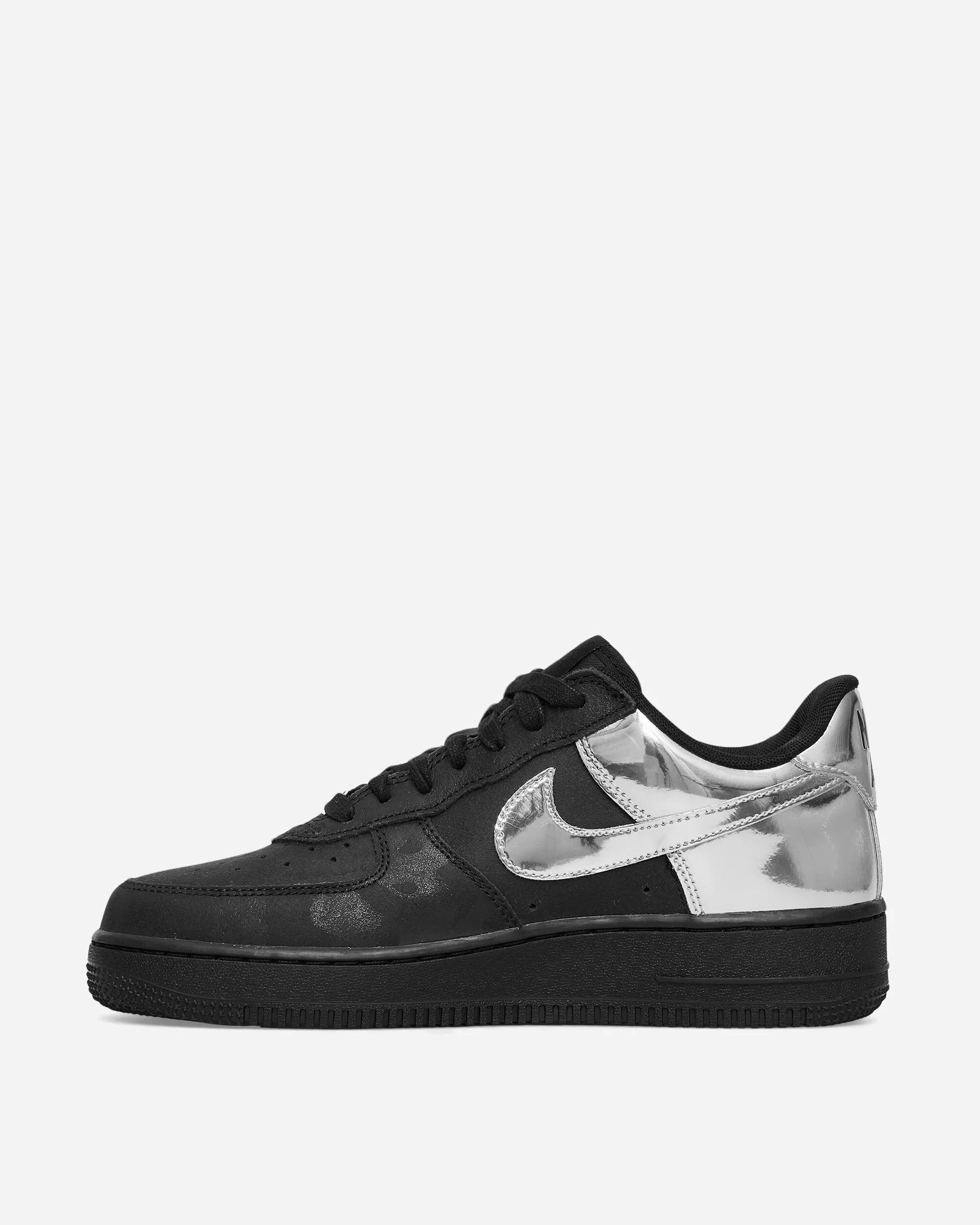 Leg Long Wet Land Air Force 1 Low Sneakers Black / Metallic Silver