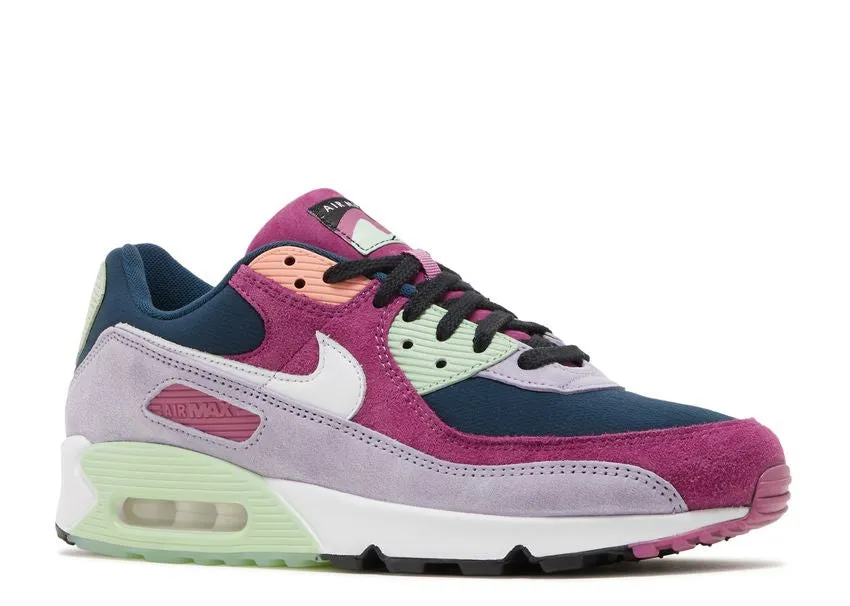 Nike Air Max 90 NRG Light Bordeaux Armory Navy Airy Design