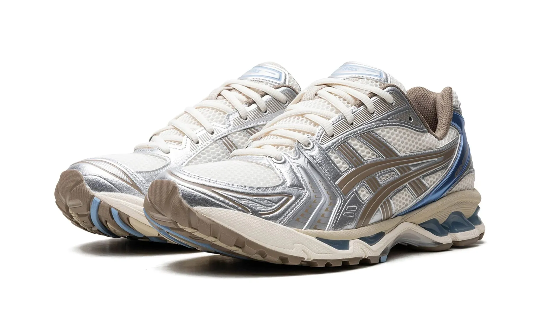 ASICS Gel-Kayano 14 "Cream Pepper" Women's Woven Reinforcement Zip Up Design
