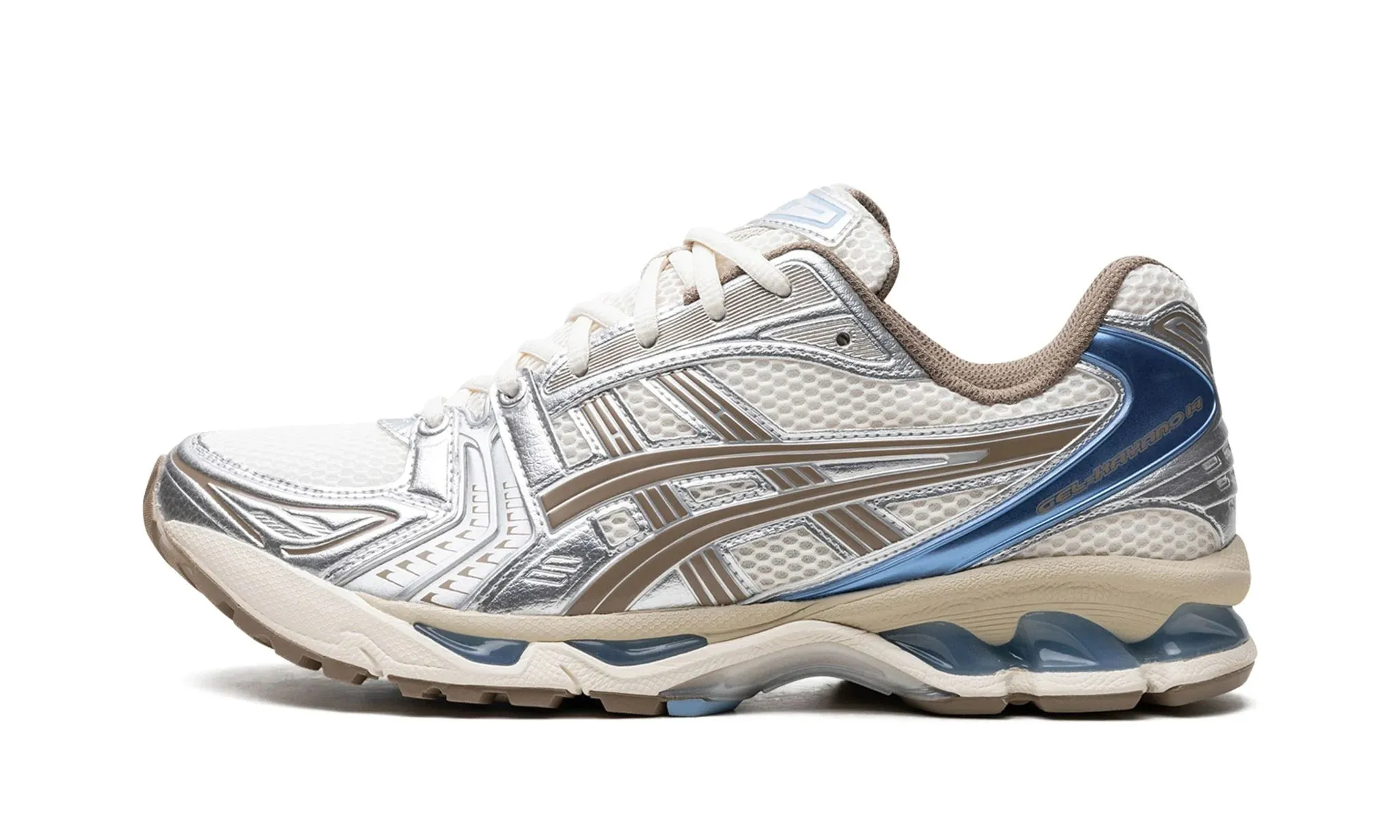 Low Profile Cushion Thermoregulating ASICS Gel-Kayano 14 "Cream Pepper" Women's