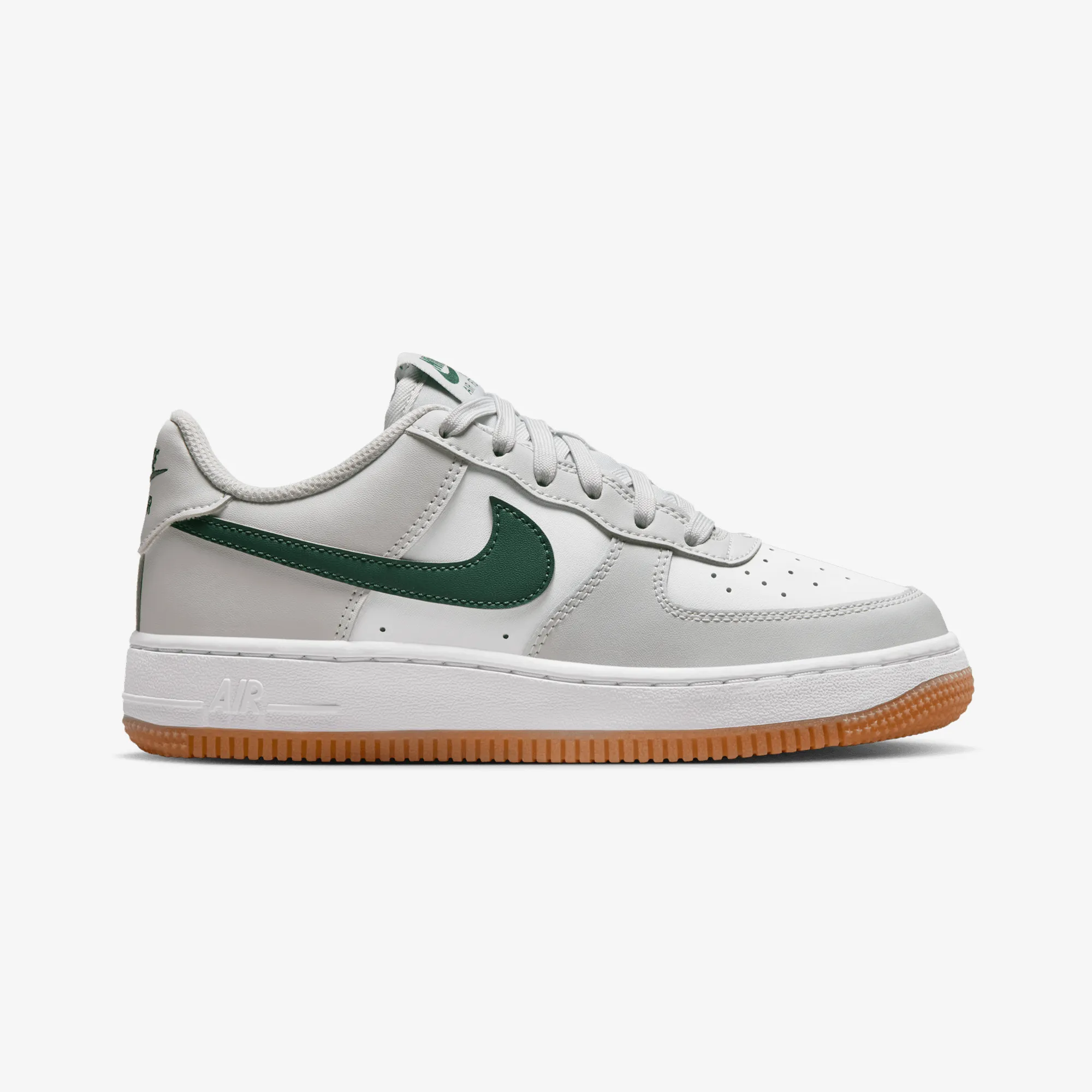 NIKE | AIR FORCE 1 { PHOTON DUST/WHITE-FIR-GUM MED BROWN New York