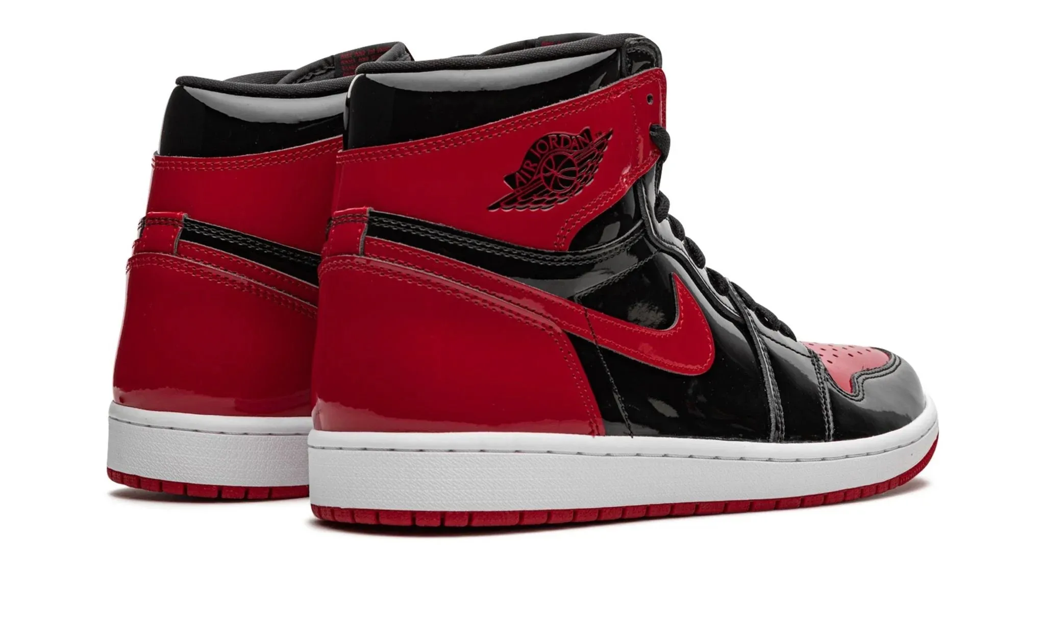 Comfort support Strong Grip Air Jordan 1 Retro High OG Patent Bred
