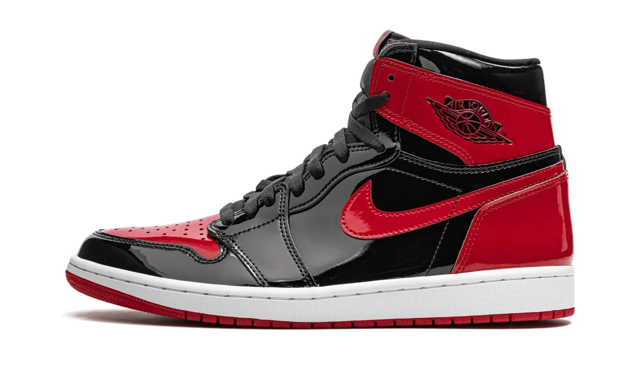 Air Jordan 1 Retro High OG Patent Bred Beach Jog