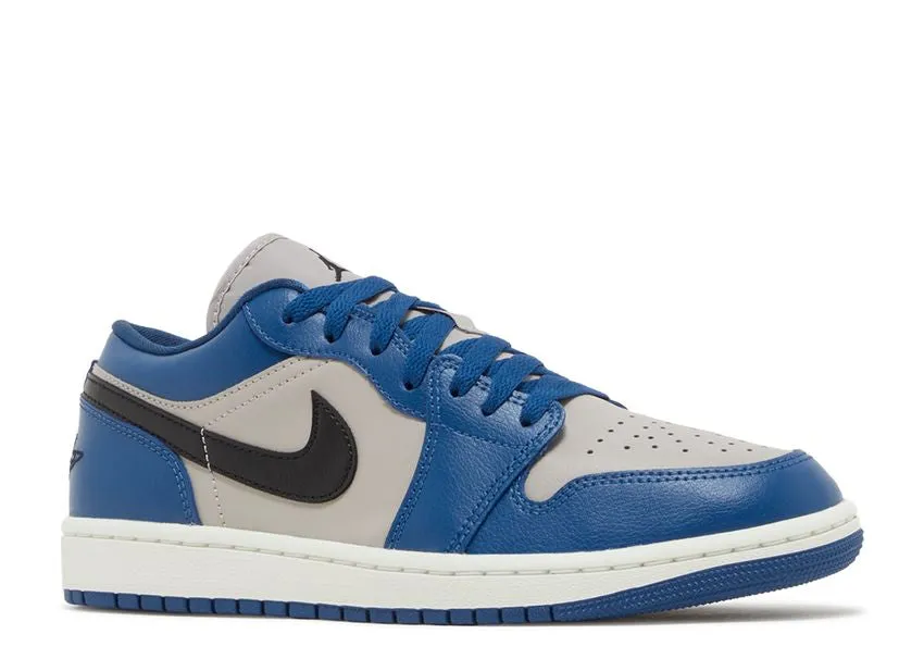Air Jordan 1 Low French Blue College Grey Break Ready