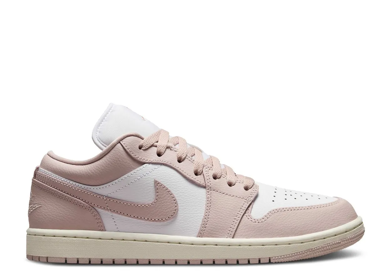 Soft foam Air Jordan 1 Low Pink Oxford