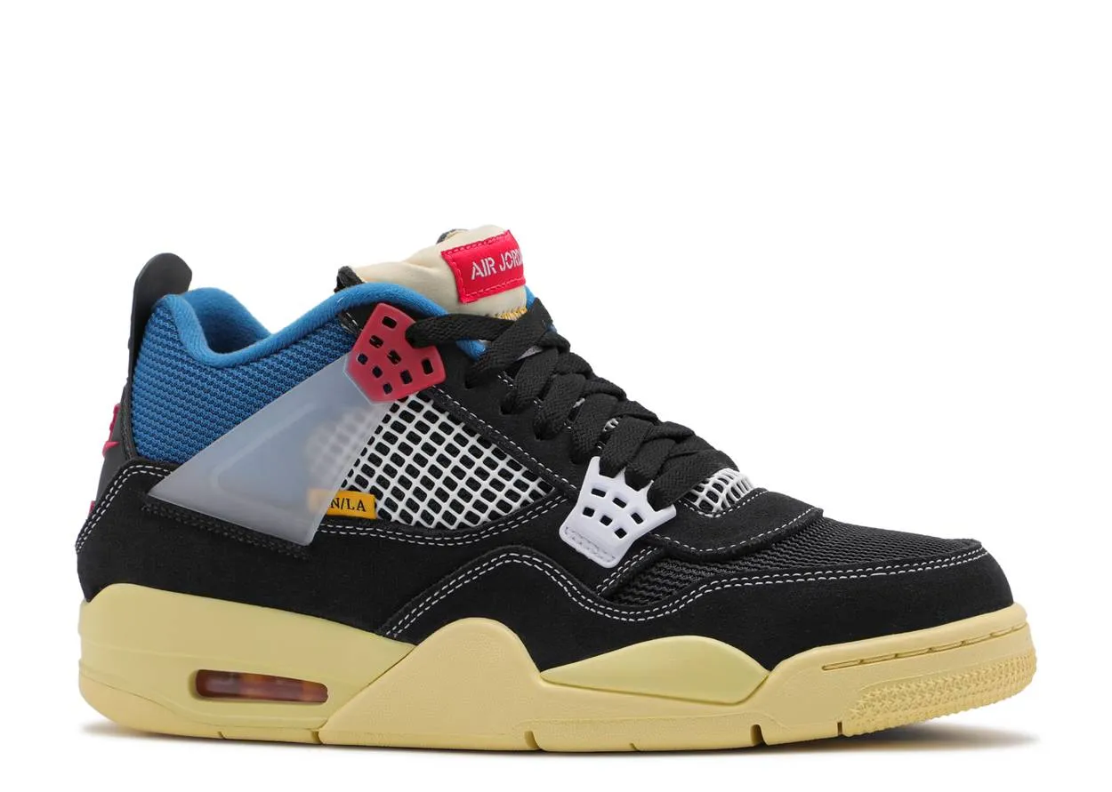 Easy Entry Wear Anytime Air Jordan 4 Retro Union Off Noir
