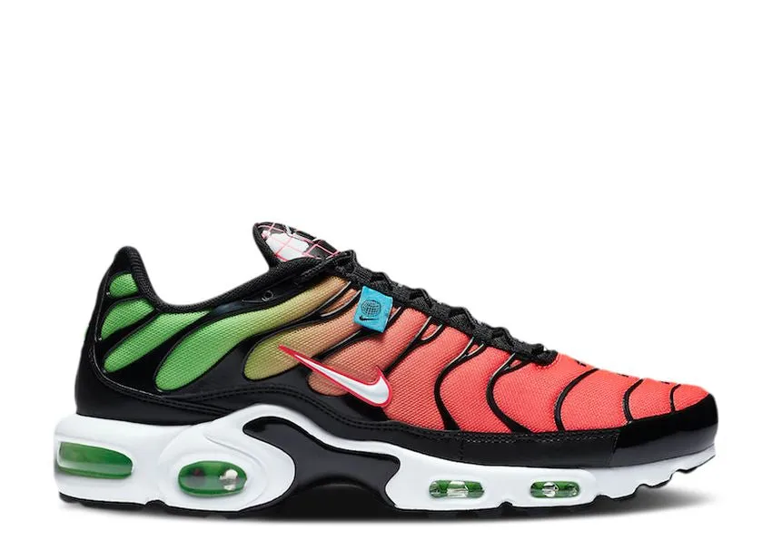 Nike Air Max Plus Worldwide Pack Crimson Green Classic Fit