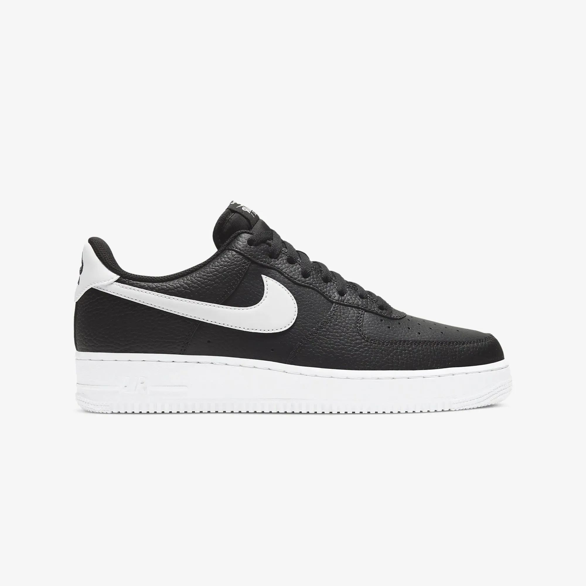 Flexible Design Elastic Nike | AIR FORCE 1 '07 { BLACK/WHITE