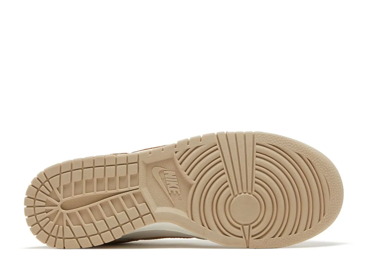 Nike Dunk Low Phantom Metallic Gold Feet Support Running Errands