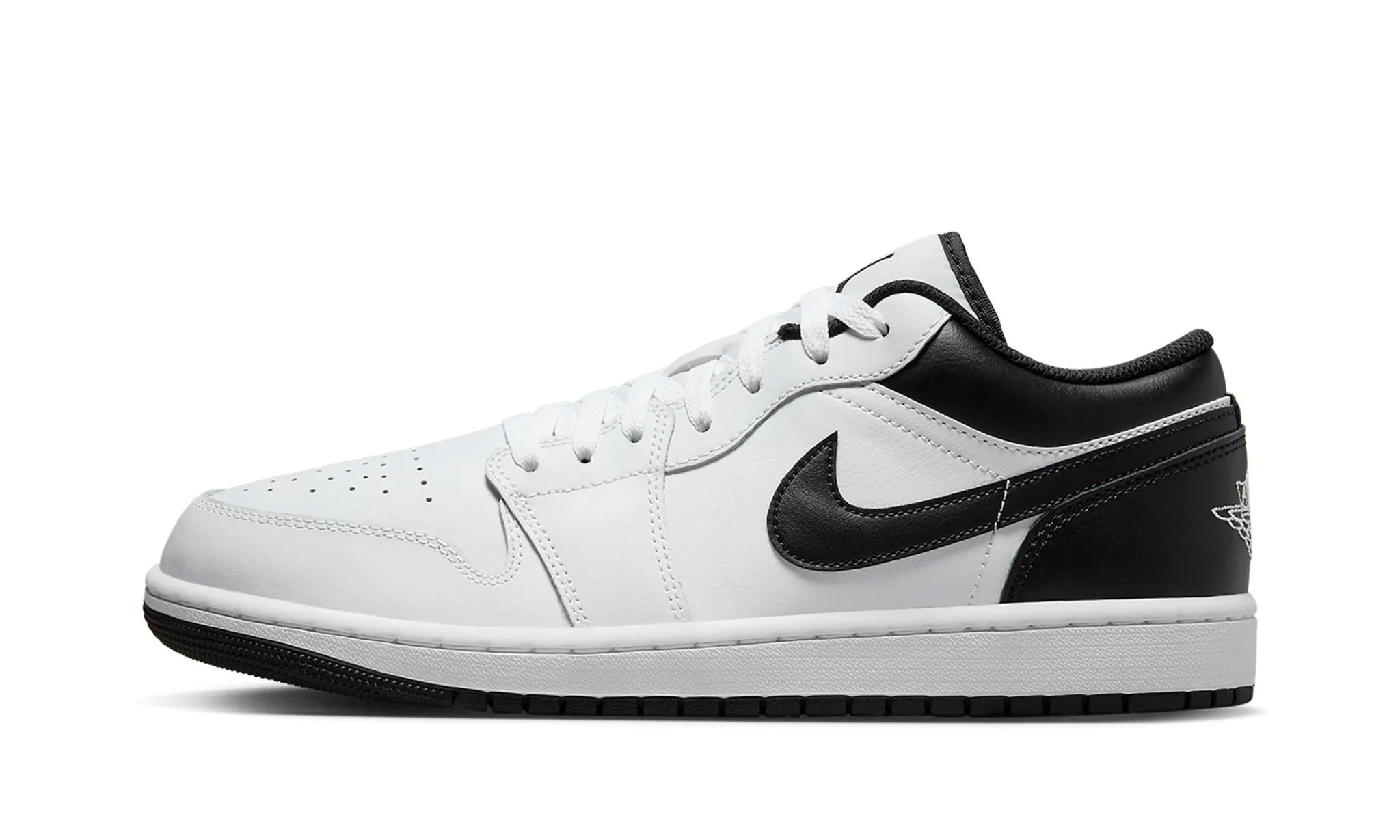 Night Glow Air Jordan 1 Low 'White Black'