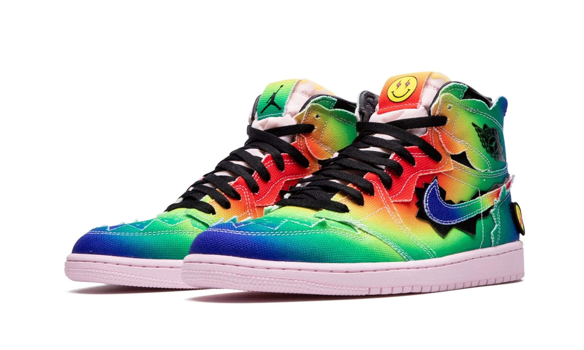 Comfortable Fit Shoes J. Balvin X Air Jordan 1 Retro OG High Colores Y Vibras
