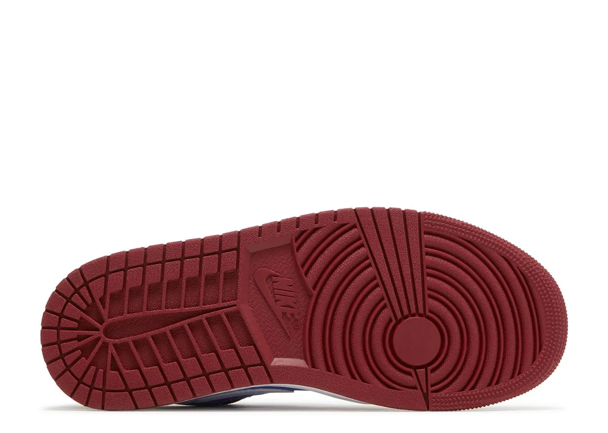 Air Jordan 1 Low Pomegranate Medium Blue Guard Hike