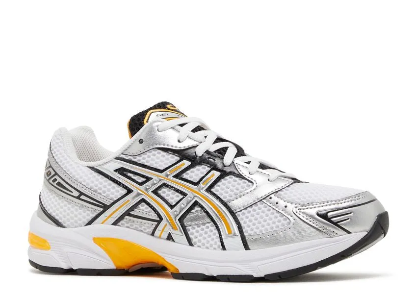 Asics Gel-1130 White Pure Silver Yellow Extended Heel Counter