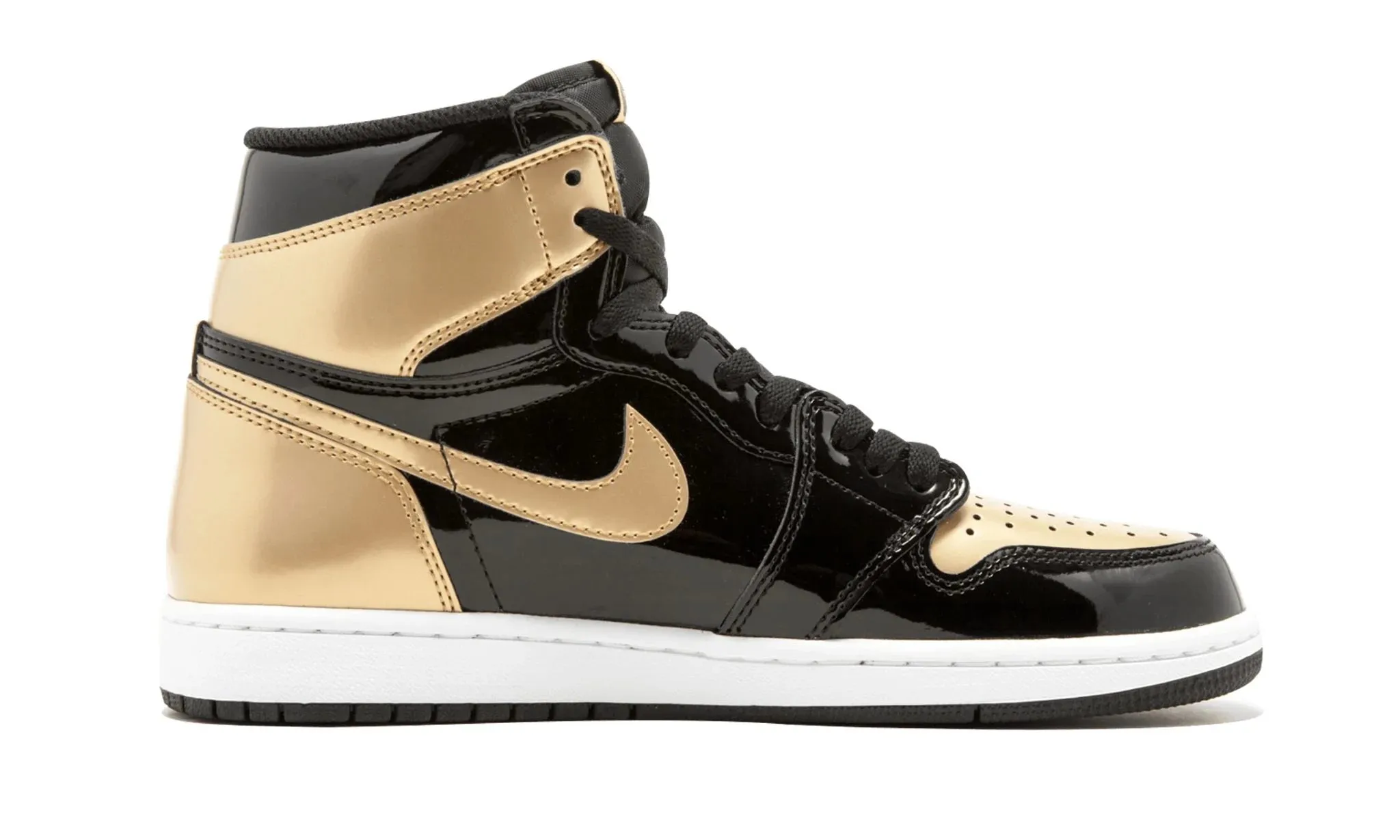 On The Run Air Jordan 1 Retro High OG NRG "Gold Toe"