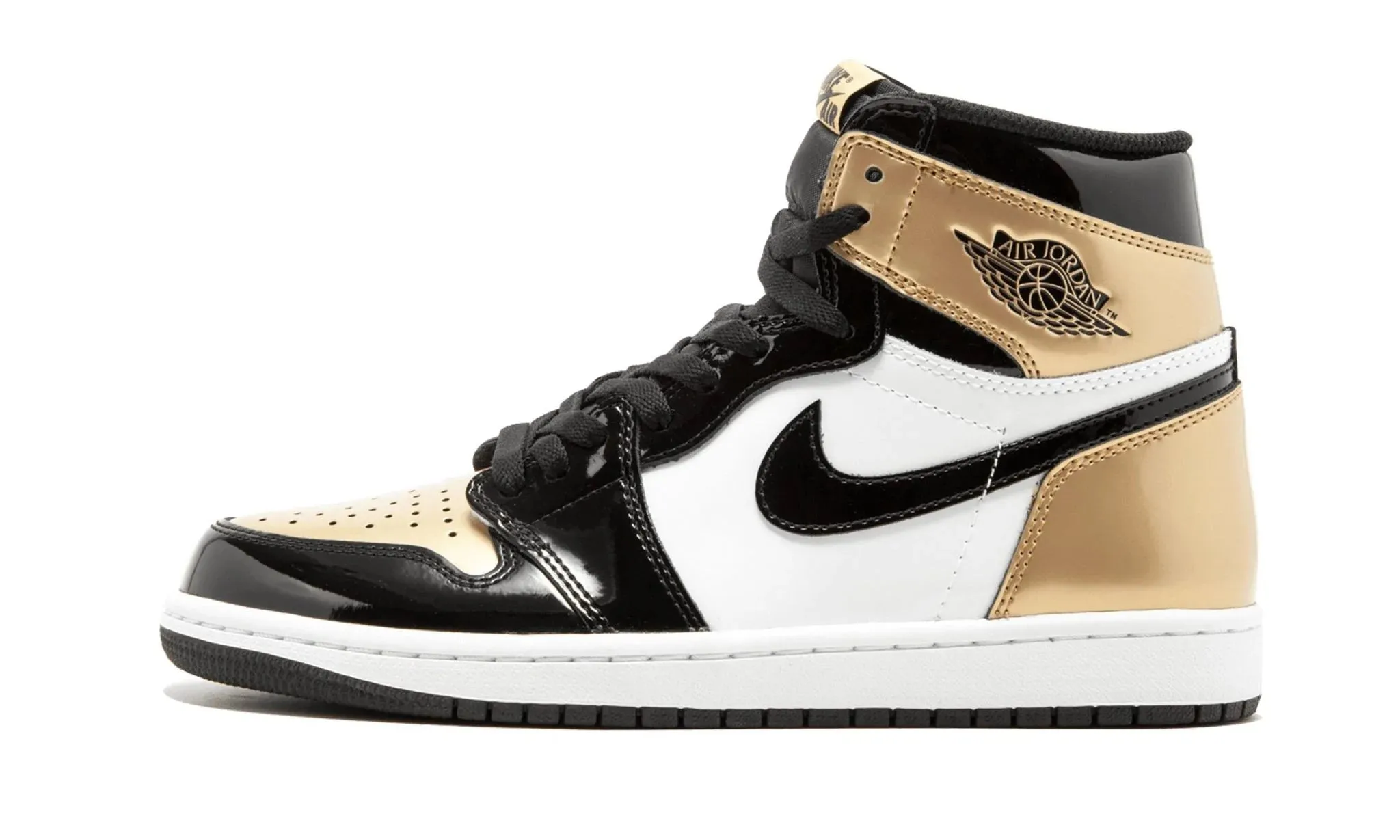 Air Jordan 1 Retro High OG NRG "Gold Toe" High Step Steady Motion
