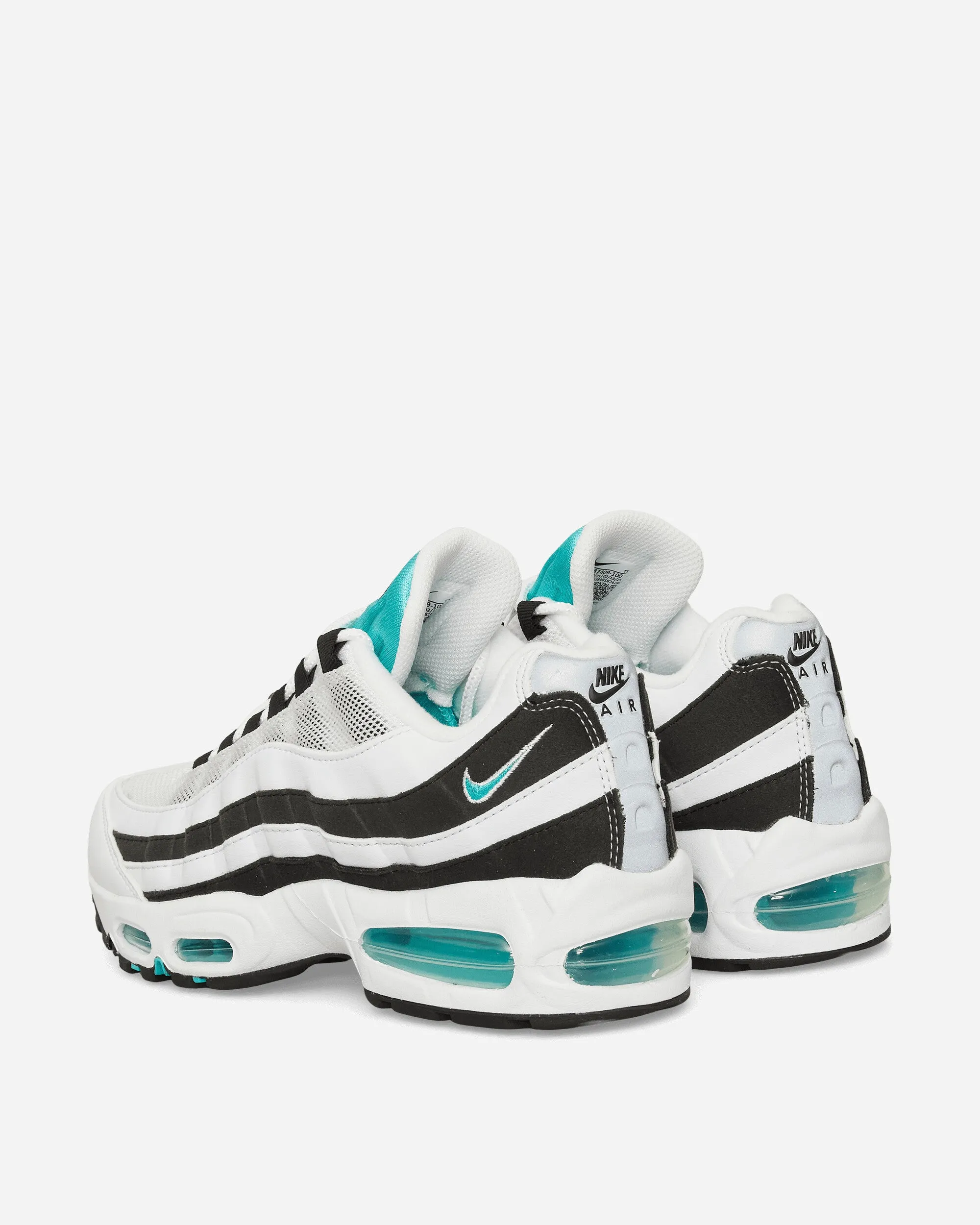 Air Max 95 OG Sneakers White / Hyper Jade / Black Media Pop