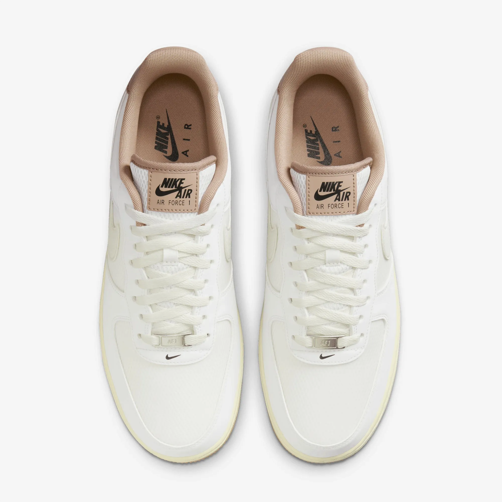 Comfortable Insole NIKE | AIR FORCE 1'07 LV8 { SUMMIT WHITE/SUMMIT WHITE-KHAKI