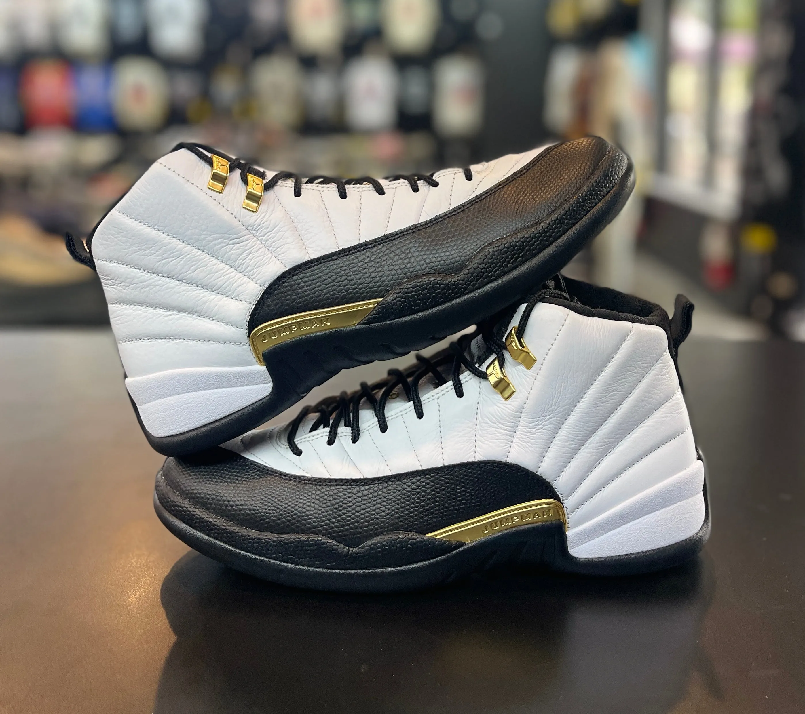 Air Jordan Retro 12 ??Royalty Taxi?? Drill Step