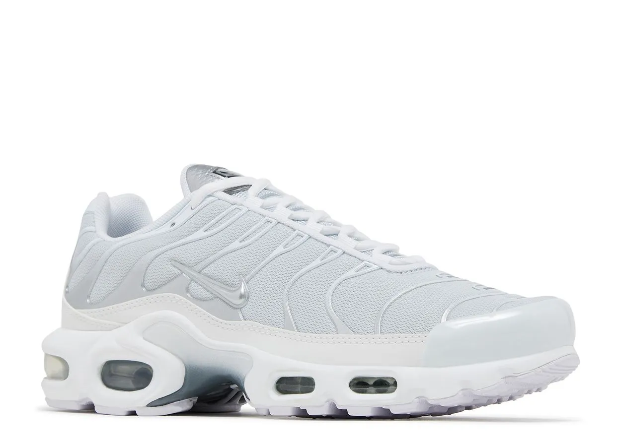 Nike Air Max Plus White Metallic Silver Everyday Comfort Comfortable to wear