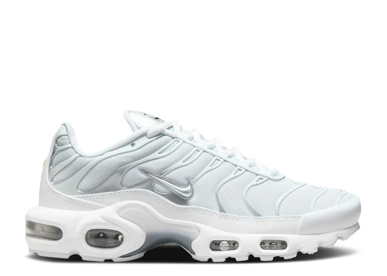 Relaxed Feel Nike Air Max Plus White Metallic Silver