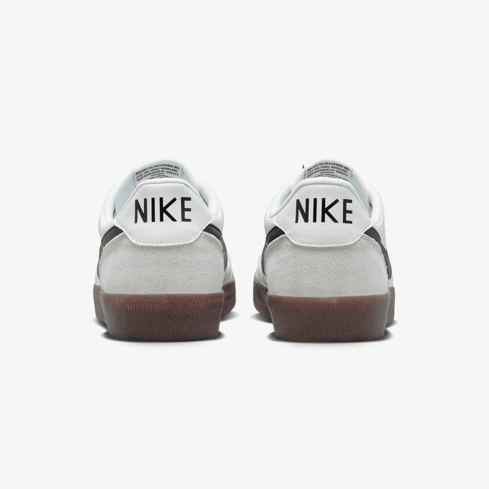 NIKE | KILLSHOT 2 LEATHER { WHITE/BLACK-LIGHT SILVER-GUM DARK BROWN Comfort collar Star Shine