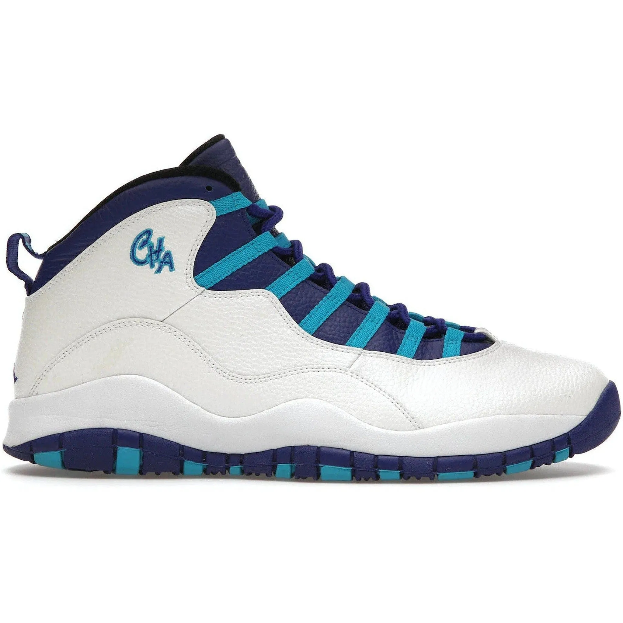 Jordan 10 Retro Charlotte (2016) Party Glow Fiber Mix