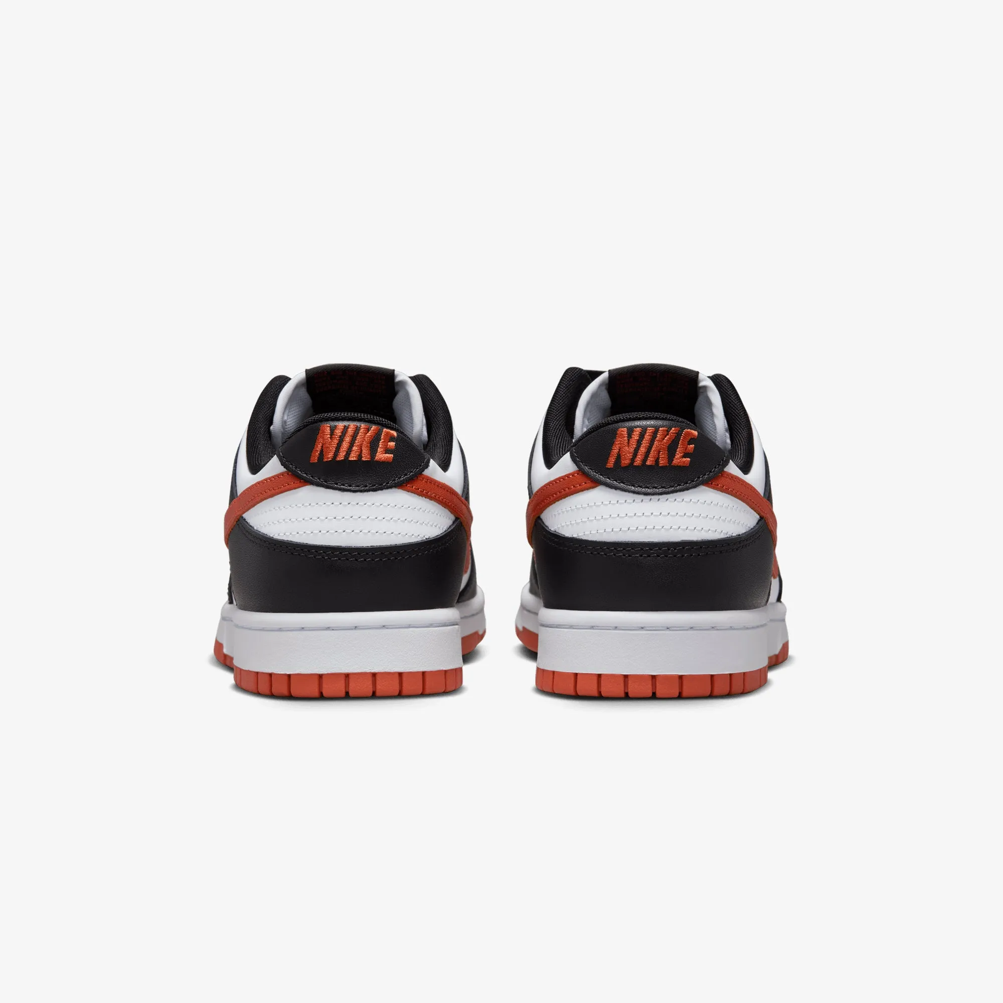 NIKE | DUNK LOW RETRO { WHITE/DRAGON RED-BLACK Tech Glow