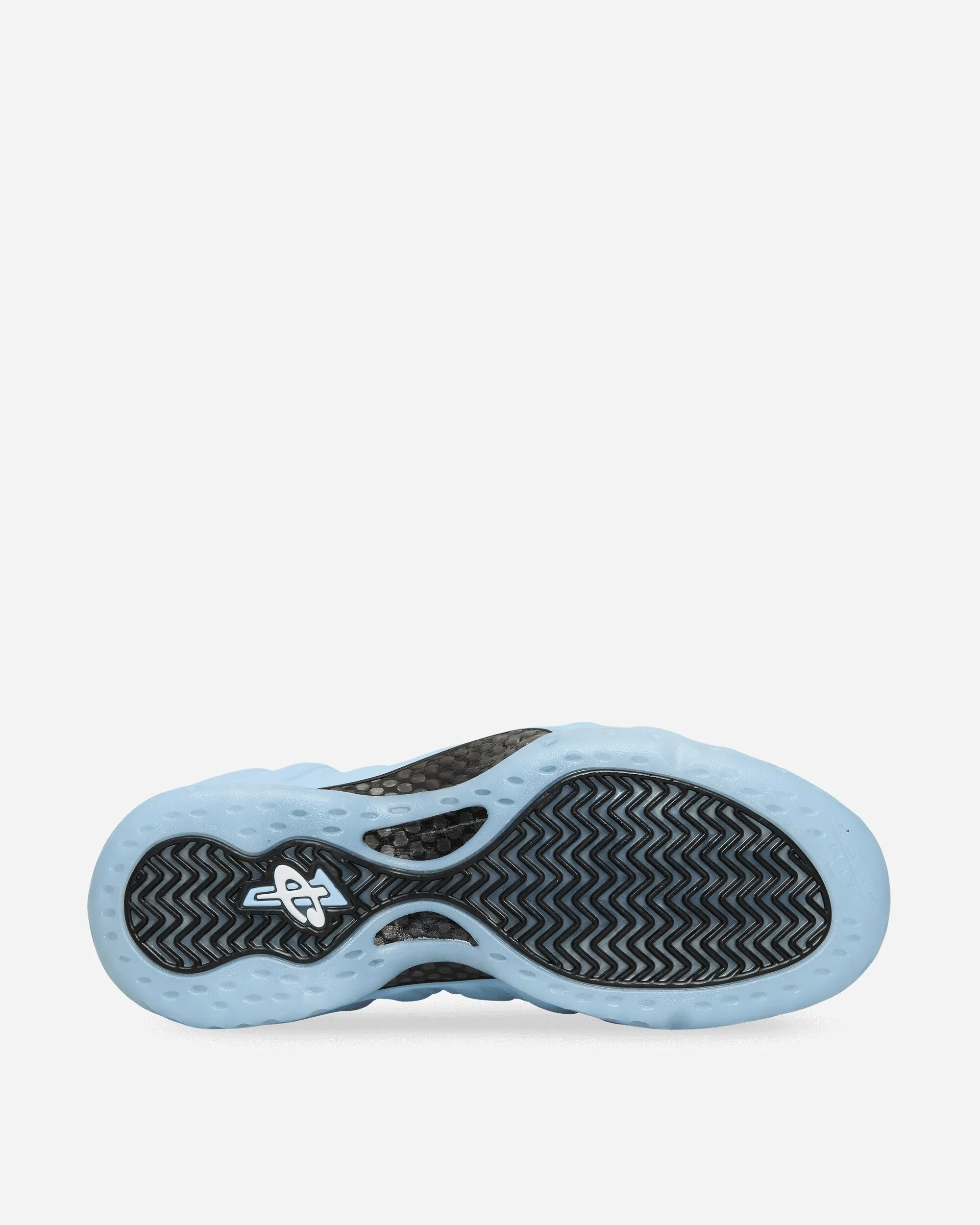 Air Foamposite One Sneakers Psychic Blue / Black Autumn Cool Wet Grip