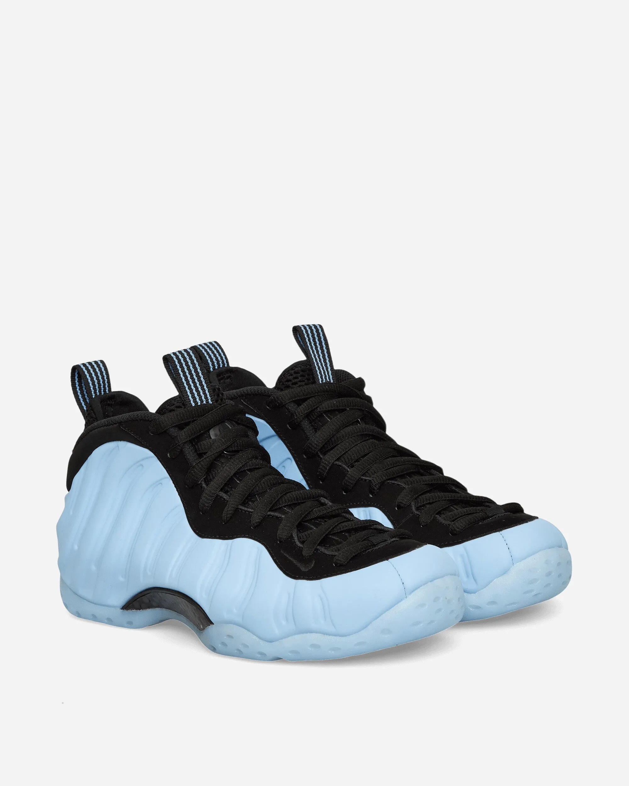 Mid Top Core Support Air Foamposite One Sneakers Psychic Blue / Black