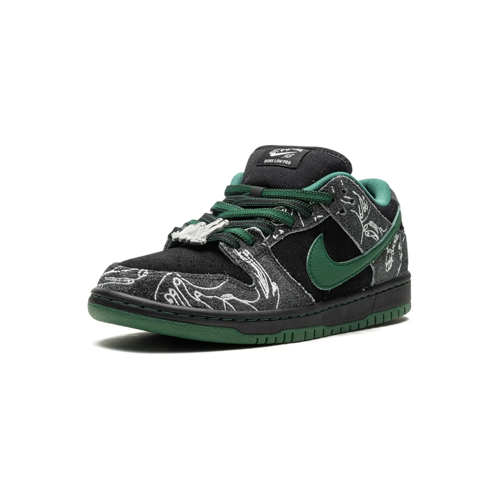 Green Core Training Nike SB DUNK LOW"There Skateboards"