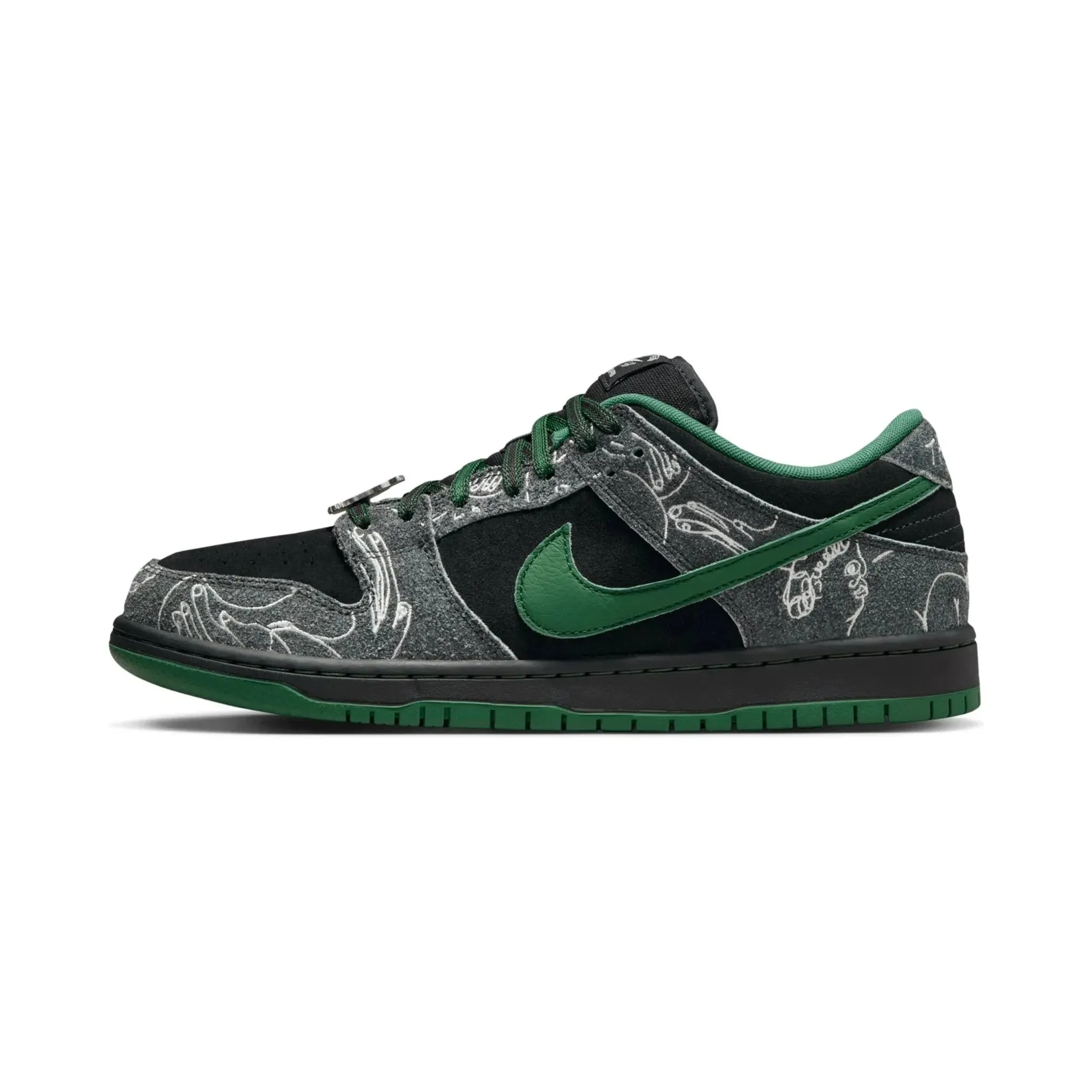 Nike SB DUNK LOW"There Skateboards" Stage Pop Stretchable Material