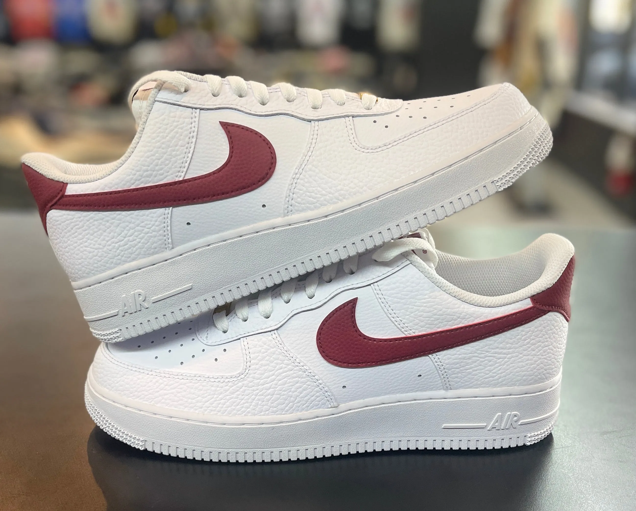 Flexible Support Nike Air Force 1 Low ??White Team Red??