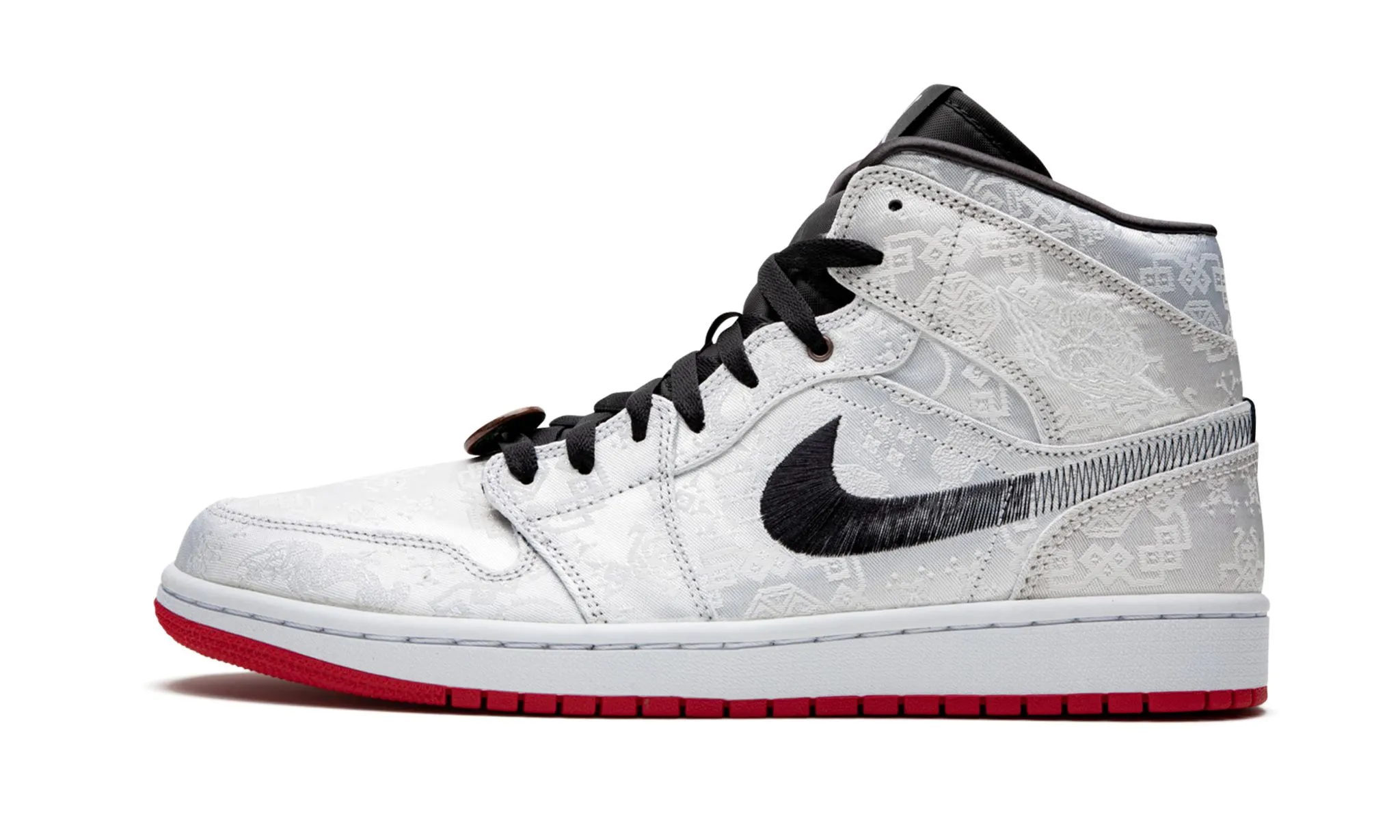 Air Jordan 1 Mid Fearless Edison Chen Clot Silk Quick Access Gel cushion
