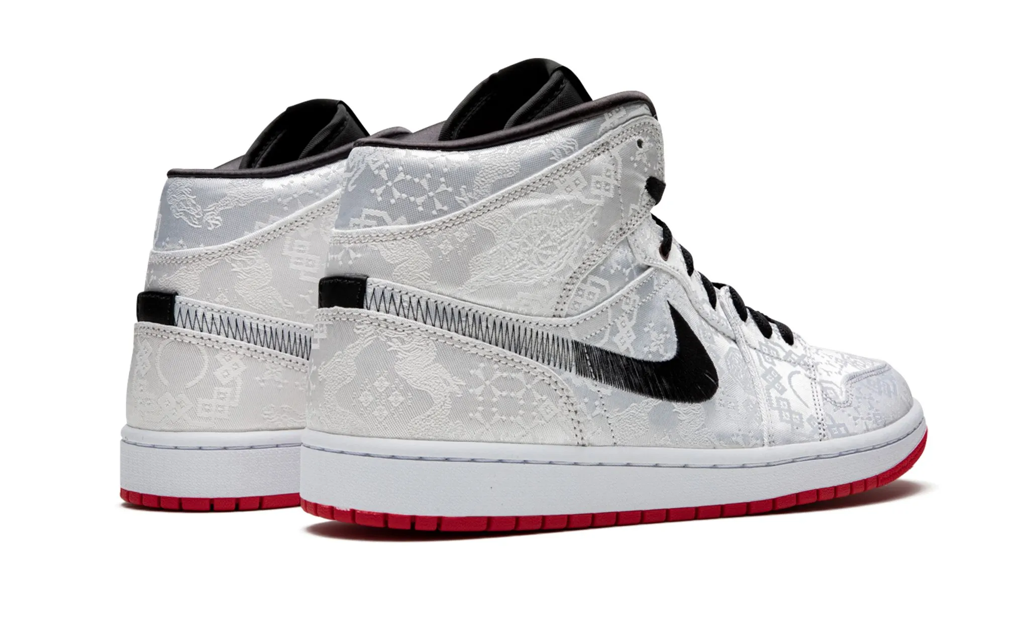 Air Jordan 1 Mid Fearless Edison Chen Clot Silk Everyday Function Holiday Style