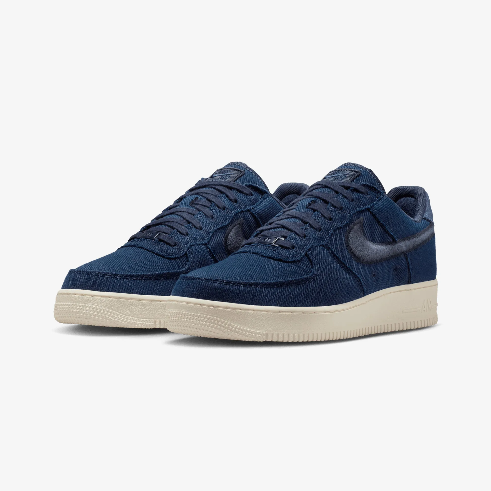 New York Heat Guard NIKE | AIR FORCE 1 LOW CANVAS { COLLEGE NAVY/THUNDER BLUE-PHANTOM