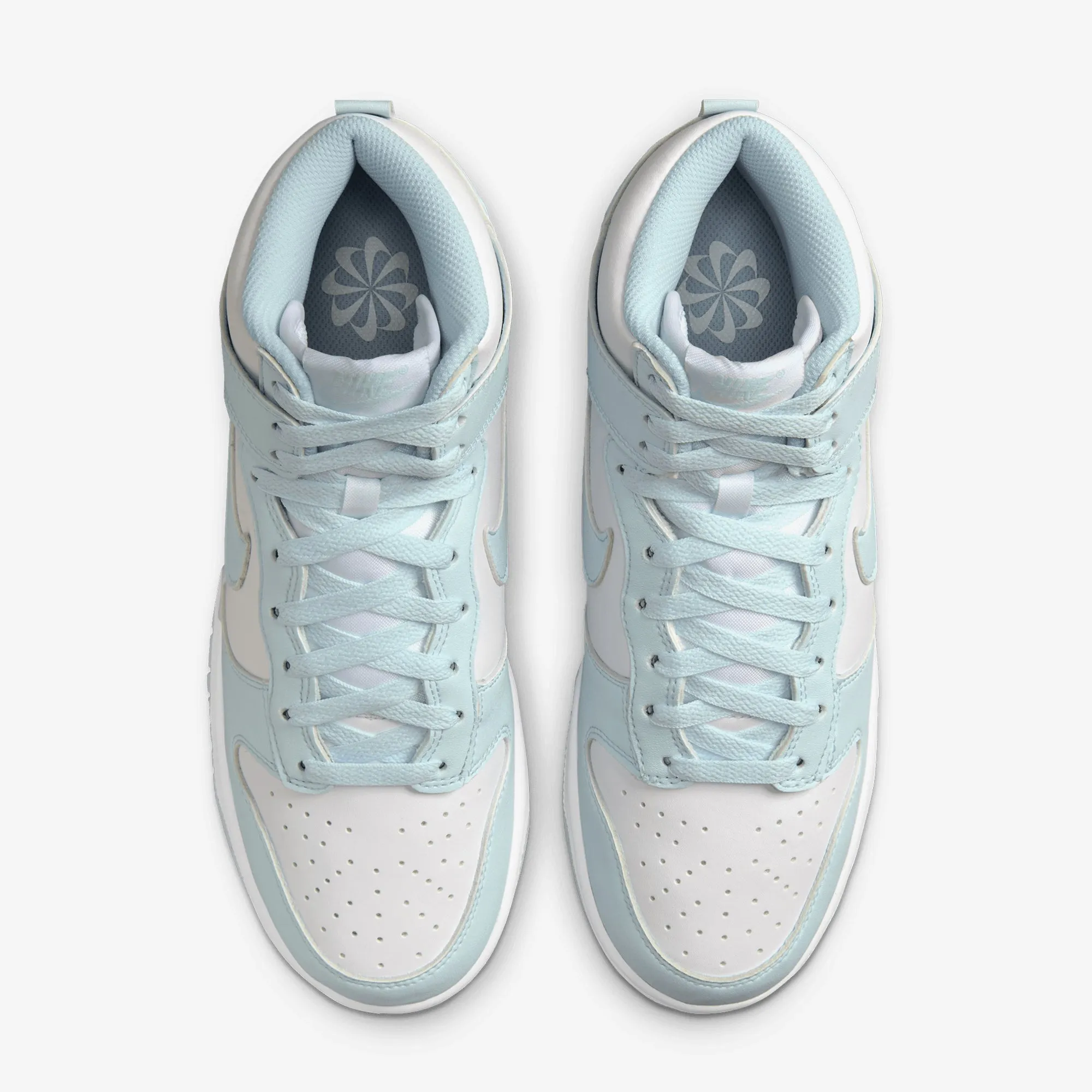 Rock Path NIKE | DUNK HIGH NEXT NATURE { WHITE/GLACIER BLUE-WHITE