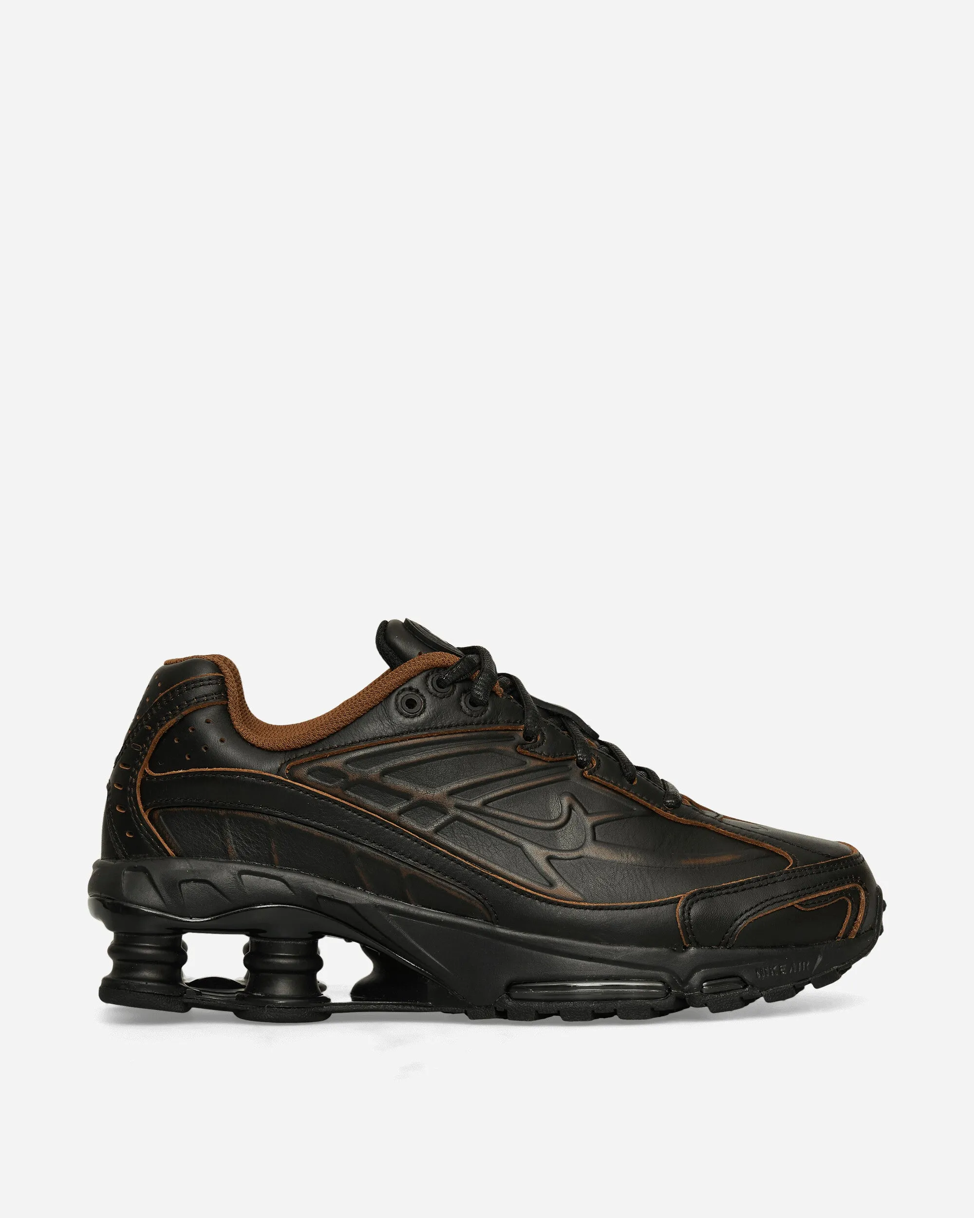 Shox Ride 2 Premium Sneakers Black / Light British Tan Core Flex Soft Interior