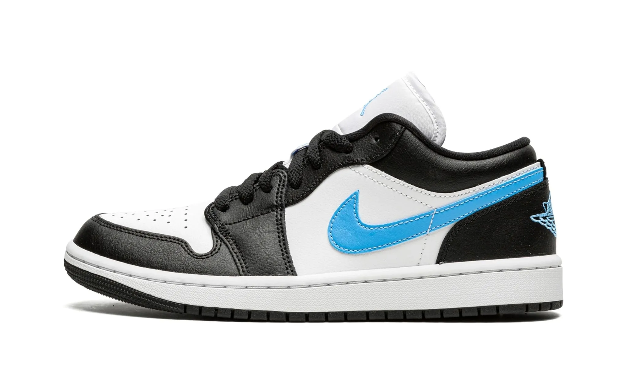 Wmns Air Jordan 1 low Black University Blue Sand Move Pastel tone