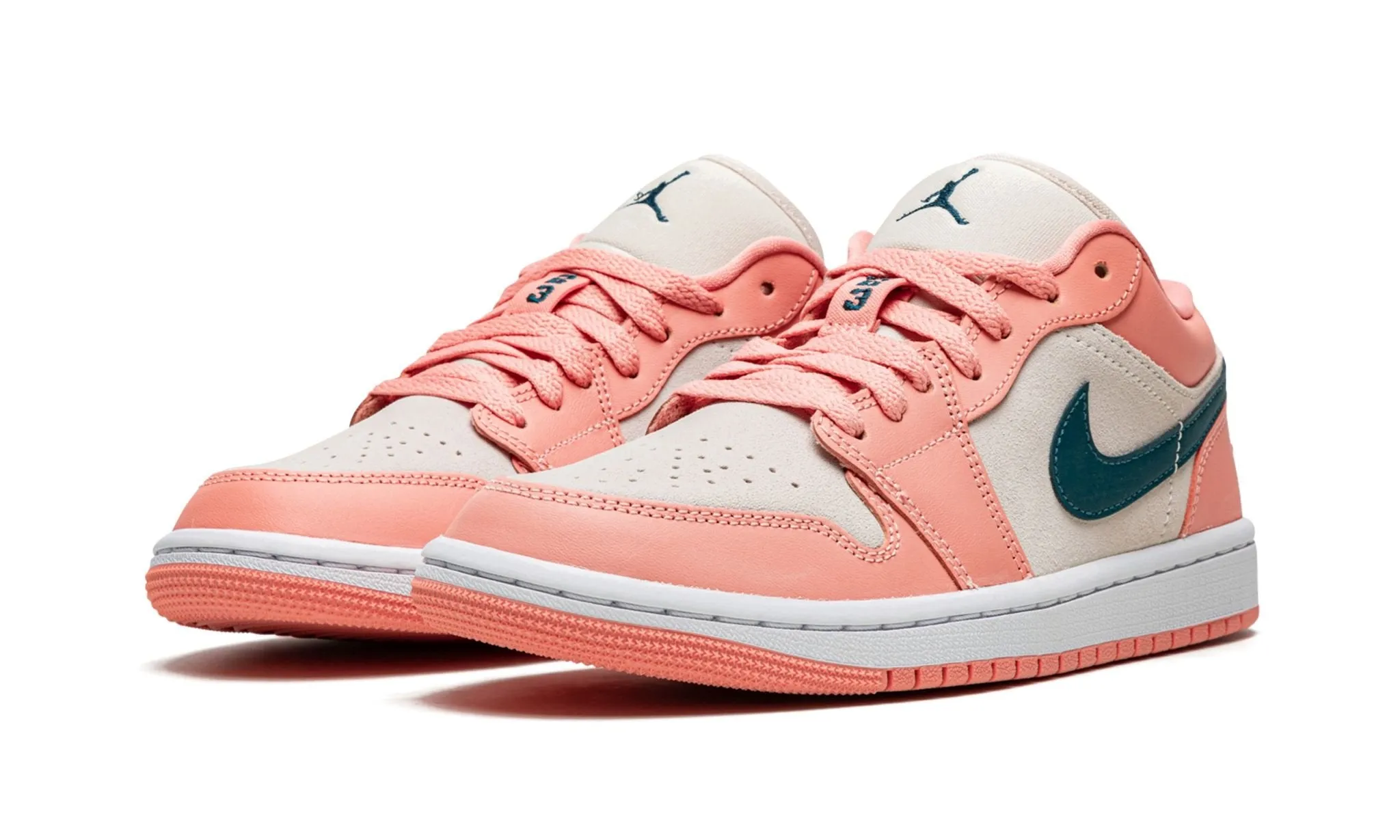 Wmns Air Jordan 1 Low 'Light Madder Root' Soft Spring Bloom