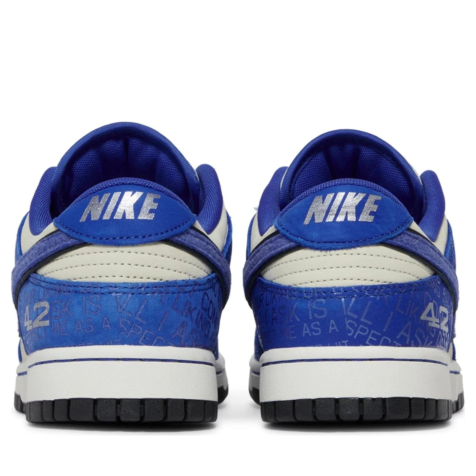 Lace   Up Design Nike Dunk Low Jackie Robinson